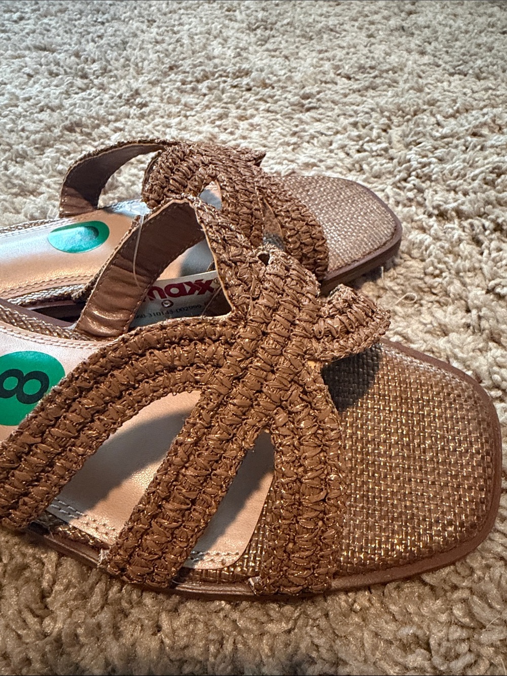 Steven By Steve Madden Braided Slide Mules - Brown - Picture 3 of 5